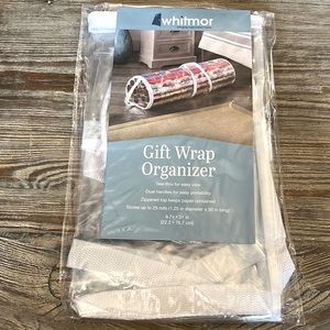 gift wrap organizer